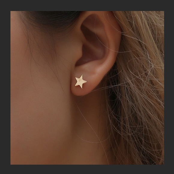 🌙NEW Boho Moon & Star Celestial Earrings Studs🌟 - Picture 4 of 4